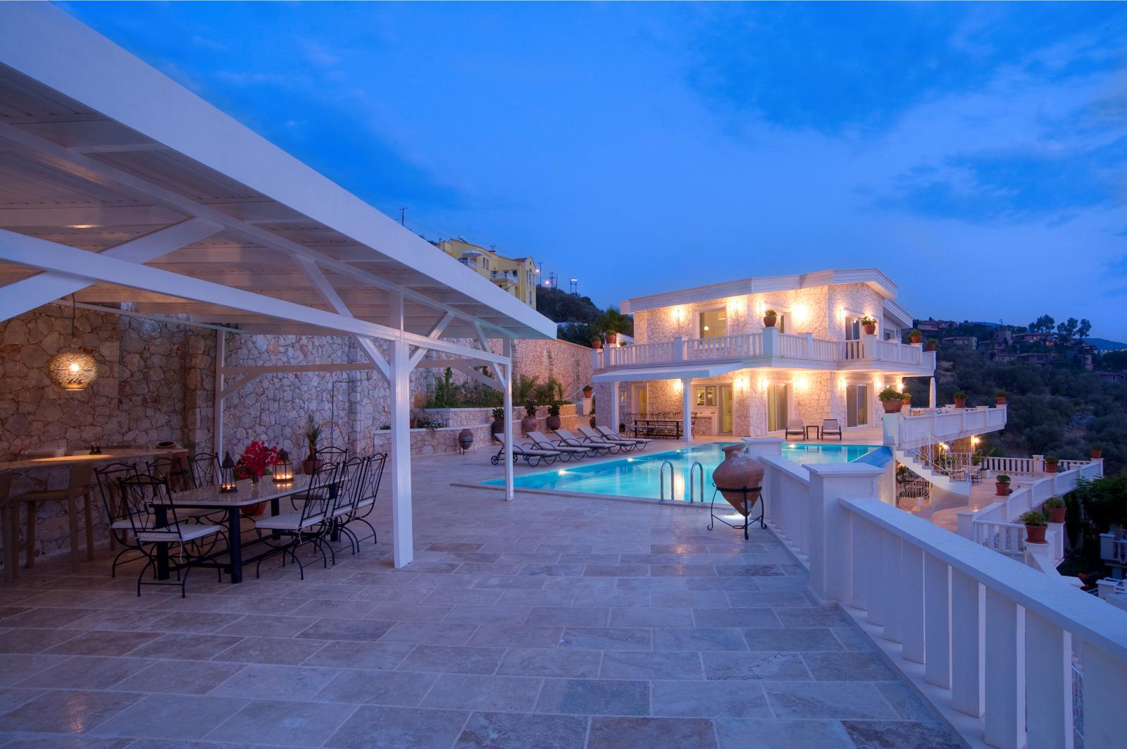 Large terraces and balconies offer space for everyone to relax